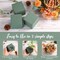 18 Pcs Floral Foam Blocks 3.15" Dry and Wet Flower Blocks for Artificial and Fresh Flowers Green Foam for Flower Arrangements Plant Florist Bricks for Wedding Mother's Day Summer Party Decor